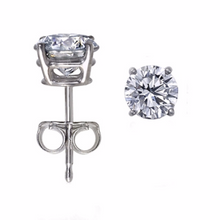 Diamond Earring Studs in 14kt Yellow or 14kt White Gold