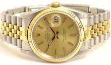 Rolex Two Tone Datejust Oyster Perpetual 18kt & Stainless Steel