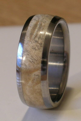 Tungsten Wood Ring Custom Wedding Band Natural Maple Burl Inlay Comfort Fit Rings Available for Men and Women Bands Sizes 4-18
