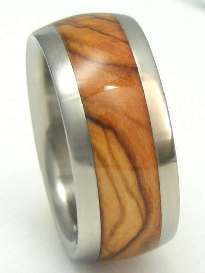 Bethlehem olive wood ring sale