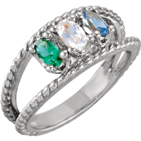 Topaz on sale mothers ring