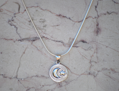 I Love You To The Moon and Back Charm Sterling Silver 925