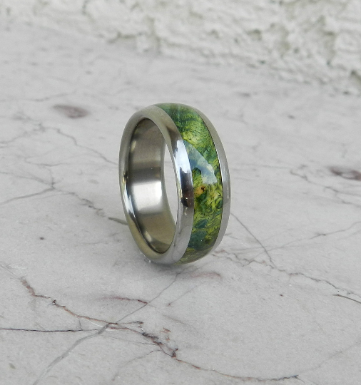 Green lantern mens wedding best sale ring