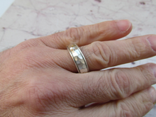 Hammer Finish Wedding Band Sterling Silver 925 Milgrain Custom Made Rings Designed For Men or Womens Size 4 5 6 7 8 9 10 11 12 13 14 15